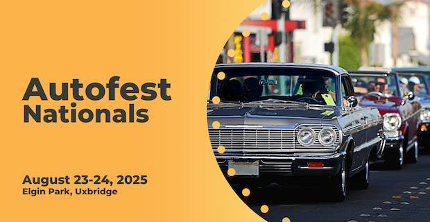 Autofest Nationals 2025, August 23-24, Elgin Park, Uxbridge, ON